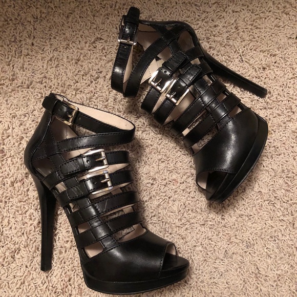 MICHAEL Michael Kors Shoes - Black Michael Kors Heels